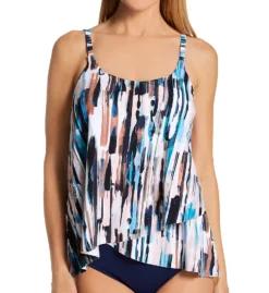 Leilani Waimea Falls Cape Town Tankini Swim Top G720958 -Pour Moi Bikinis Shop leilani lei01 g720958 fs