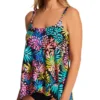 Leilani Beach Bloom Cape Town Tankini Swim Top J720158 -Pour Moi Bikinis Shop leilani lei01 j720158 gs
