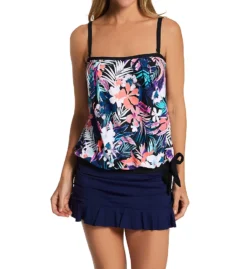 Leilani Barbados Breeze Coral Gables Tankini Swim Top J720612 -Pour Moi Bikinis Shop leilani lei01 j720612 cs3