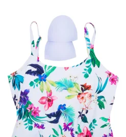 Leilani Sunshine Floral Cape Town Tankini Swim Top J721458 -Pour Moi Bikinis Shop leilani lei01 j721458 cs5