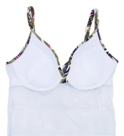 Leilani Royal Palm Gemini Tiered Tankini Swim Top J721731 -Pour Moi Bikinis Shop leilani lei01 j721731 cs6