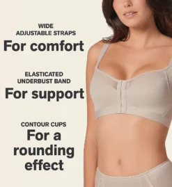 Leonisa Posture Corrector Back Support Contour Cup Bra 011936 -Pour Moi Bikinis Shop leonisa leo001 011936 cs2