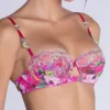 Lise Charmel Envolee De Fleurs Demi Cup Bra ACH3083 -Pour Moi Bikinis Shop lise charmel lich01 ach3083 gs