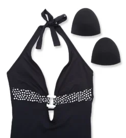 Lise Charmel La Muse Dolce Vita Halter One Piece Swimsuit EBB9286 -Pour Moi Bikinis Shop lise charmel lich01 ebb9286 cs6