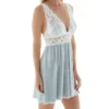 Lunaire Jersey With Lace Trim Babydoll 41320K