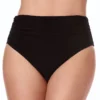 MagicSuit Solid Jersey Shirred Brief Swim Bottom 6006059 -Pour Moi Bikinis Shop magicsuit mags01 6006059 gs