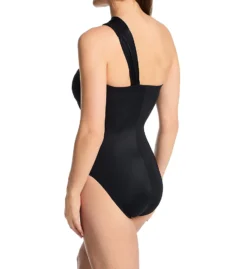 MagicSuit Solid Goddess One Shoulder One Piece Swimsuit 6006074 -Pour Moi Bikinis Shop magicsuit mags01 6006074 bs