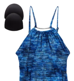 MagicSuit Blue Jean Parker Underwire One Piece Swimsuit 6009512 -Pour Moi Bikinis Shop magicsuit mags01 6009512 cs4