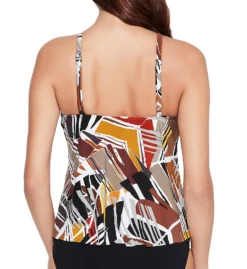MagicSuit Leaf Through Angelika Tankini Swim Top 6012762 -Pour Moi Bikinis Shop magicsuit mags01 6012762 bs