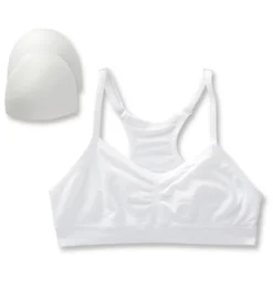 Maidenform Girl Seamfree Ruched Crop Racerback Bralette H4338 -Pour Moi Bikinis Shop maidenform girl maig01 h4338 cs2