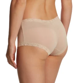 Maidenform Classics Microfiber And Lace Boyshort Panty 40760 -Pour Moi Bikinis Shop maidenform mai001 40760 bs