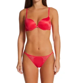 Maidenform Eco Lace String Bikini Panty DMECBK -Pour Moi Bikinis Shop maidenform mai001 dmecbk cs1