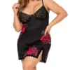 Mapale Plus Size Babydoll Thong 2 Pc Set 7438X -Pour Moi Bikinis Shop mapale map001 7438x gs