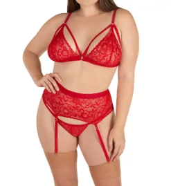 Mapale Three Piece Set With Garter Belt And G-String 8561 -Pour Moi Bikinis Shop mapale map001 8561 cs6