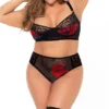 Mapale Plus Size Bra & Panty 2 Pc Set 8704X -Pour Moi Bikinis Shop mapale map001 8704x gs