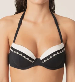 Marie Jo Gina Deep Plunge Padded Swim Top 1001316 -Pour Moi Bikinis Shop marie jo mjo01 1001316 cs2