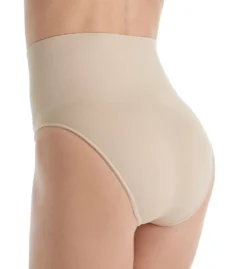 MeMoi SlimMe Seamless Hi Waist Control Brief Panty MSM-101 -Pour Moi Bikinis Shop memoi sm001 msm 101 bs