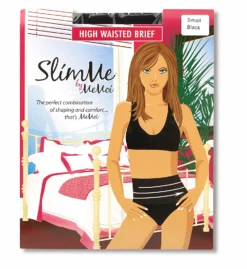 MeMoi SlimMe Seamless Hi Waist Control Brief Panty MSM-101 -Pour Moi Bikinis Shop memoi sm001 msm 101 cs1