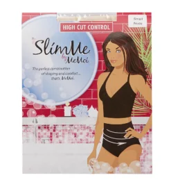 MeMoi SlimMe Hi-Cut Control Brief Panty MSM-106 -Pour Moi Bikinis Shop memoi sm001 msm 106 cs1