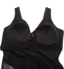 Miraclesuit Plus Size Pin Point Oceanus One Piece Swimsuit 6518988 -Pour Moi Bikinis Shop miraclesuit mira01 6518988 cs6