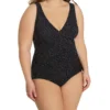 Miraclesuit Plus Size Pin Point Oceanus One Piece Swimsuit 6518988 -Pour Moi Bikinis Shop miraclesuit mira01 6518988 gs