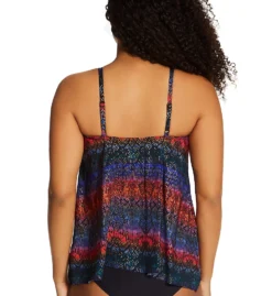 Miraclesuit Tramonto Belle Peephole Tankini Swim Top 6530460 -Pour Moi Bikinis Shop miraclesuit mira01 6530460 bs