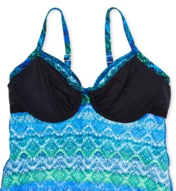 Miraclesuit Ocean Ombre Love Knot Tankini Swim Top 6537547 -Pour Moi Bikinis Shop miraclesuit mira01 6537547 cs6