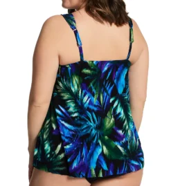 Miraclesuit Plus Size Useppa Dazzle Tankini Swim Top 6555626 -Pour Moi Bikinis Shop miraclesuit mira01 6555626 bs