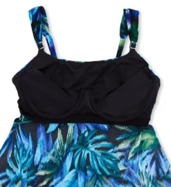 Miraclesuit Plus Size Useppa Dazzle Tankini Swim Top 6555626 -Pour Moi Bikinis Shop miraclesuit mira01 6555626 cs6