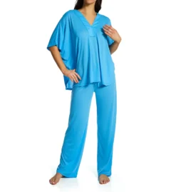N By Natori Congo Kimono Sleeve Pajama Set AC6205