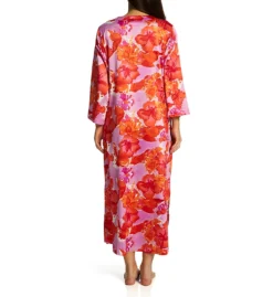 N By Natori Hibiscus Zip Caftan QC0086 -Pour Moi Bikinis Shop n by natori nn01 qc0086 bs