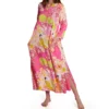 N By Natori Geisha Garden Mandarin Caftan RC0004 -Pour Moi Bikinis Shop n by natori nn01 rc0004 gs