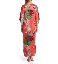 N By Natori Water Lily Butterfly Caftan RC0039 -Pour Moi Bikinis Shop n by natori nn01 rc0039 bs