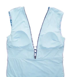 Nanette Lepore Lavender Trails Priya Plunge One Piece Swimsuit L010813N -Pour Moi Bikinis Shop nanette lepore nan01 l010813n cs1