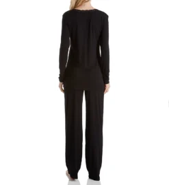 Natori Feathers Long Sleeve PJ Set B76129 -Pour Moi Bikinis Shop natori nat001 b76129 bs