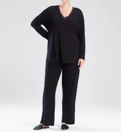 Natori Feathers Long Sleeve PJ Set B76129 -Pour Moi Bikinis Shop natori nat001 b76129 cs3