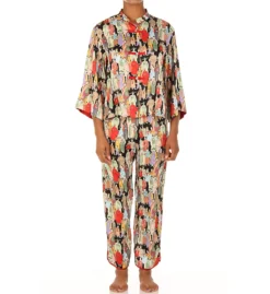 Natori Dynasty 26 Inch PJ Set E82631 -Pour Moi Bikinis Shop natori nat001 e82631 fs