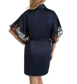 Natori Feathers Satin Wrap With Lace F74057 -Pour Moi Bikinis Shop natori nat001 f74057 bs