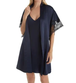 Natori Feathers Satin Wrap With Lace F74057 -Pour Moi Bikinis Shop natori nat001 f74057 cs2