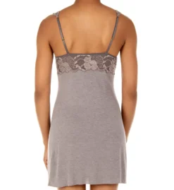 Natori Zen Floral 36 Inch Lace Cup Chemise L78282 -Pour Moi Bikinis Shop natori nat001 l78282 bs