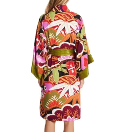 Natori Ikebana Wrap Robe Q74013 -Pour Moi Bikinis Shop natori nat001 q74013 bs