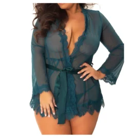 Oh La La Cheri Provence Eyelash Robe And G-String Set 9411136 -Pour Moi Bikinis Shop oh la la cheri ohla01 9411136 cs2