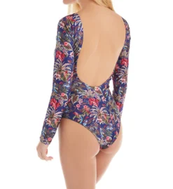 OndadeMar Sipan Long Sleeve One Piece Swimsuit 23169 -Pour Moi Bikinis Shop ondademar onda01 23169 bs