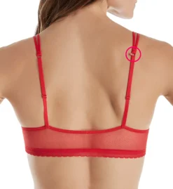 OnGossamer Shadow Mesh Front Close Push Up Bra G4180 -Pour Moi Bikinis Shop ongossamer ong001 g4180 bs