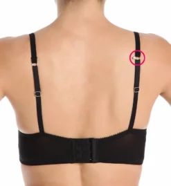 OnGossamer Mesh Bump It Up Crop Bustier Bra G6954 -Pour Moi Bikinis Shop ongossamer ong001 g6954 bs