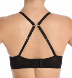 OnGossamer Mesh Bump It Up Crop Bustier Bra G6954 -Pour Moi Bikinis Shop ongossamer ong001 g6954 cs1