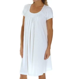 P-Jamas New Smocking Short Sleeve Gown Carlota2