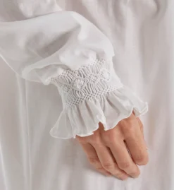 P-Jamas Isabel Smocked Long Sleeve Nightgown Isabel -Pour Moi Bikinis Shop p jamas pj001 isabel cs1