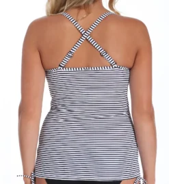 Panache Anya Stripe Bandeau Tankini Swim Top SW0891 -Pour Moi Bikinis Shop panache pana01 sw0891 cs1
