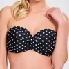 Panache Anya Spot Moulded Bandeau Bikini Swim Top SW1013 -Pour Moi Bikinis Shop panache pana01 sw1013 gs